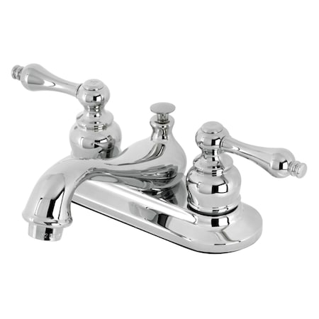 Kingston Brass KB601ALB 4" Centerset Bathroom Faucet, Polished Chrome KB601ALB